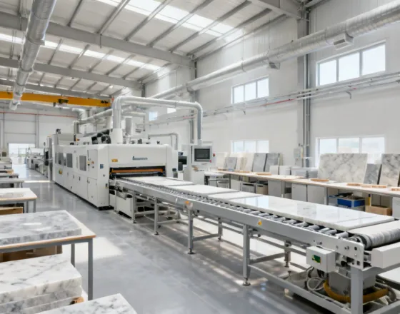 Hanstone Quartz sustainable manufacturing facility
